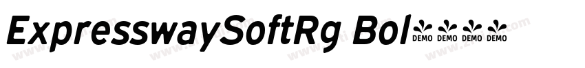 ExpresswaySoftRg Bol字体转换